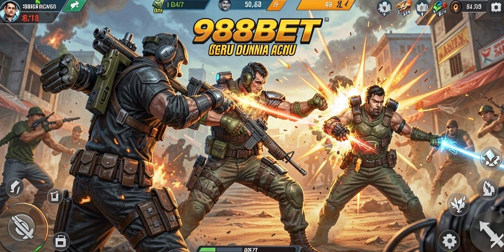 Gambaran gameplay seru dan menegangkan di 988BET.