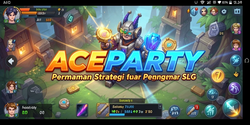 Gameplay seru di ACEPARTY dengan berbagai strategi menarik.