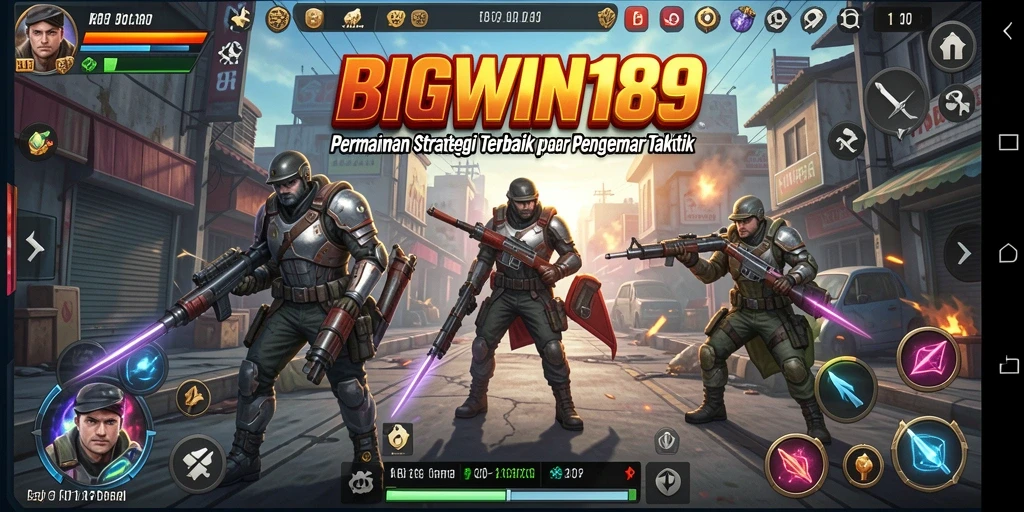 Tampilan gameplay mendebarkan dalam BIGWIN189 saat menghadapi lawan.