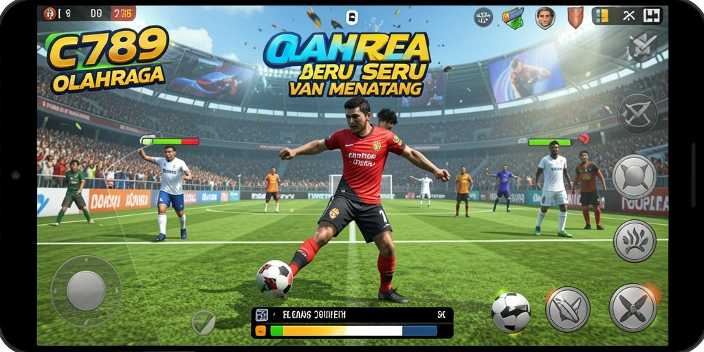 Tangkapan layar menampilkan gameplay C789 yang seru dan dinamis.