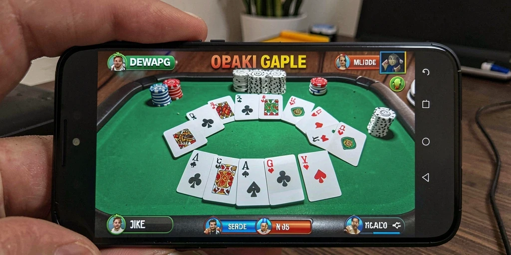 Tampilan gameplay seru DEWAPG dengan teman-teman Anda.