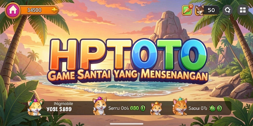 Screenshot HPTOTO menampilkan gameplay yang seru dan santai.