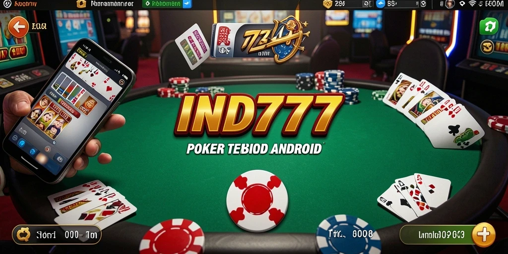 Screenshot gameplay IND777 menampilkan momen seru dari permainan Poker.
