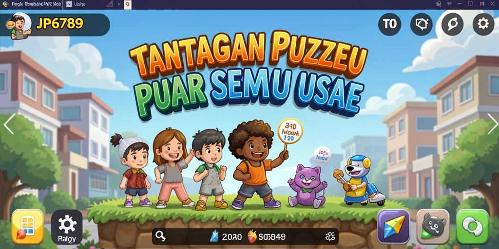 Gameplay menarik dari JP6789 dengan berbagai tantangan Puzzle.