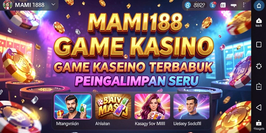 Tampilan gameplay menarik dari MAMI188 yang memperlihatkan suasana Kasino.
