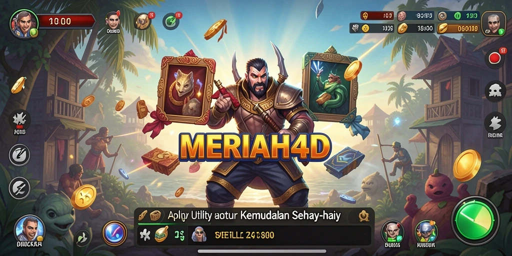 Tampilan antarmuka MERIAH4D yang intuitif dan fungsional.
