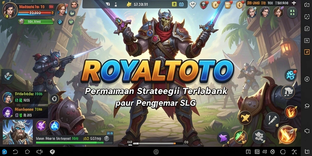 Tampilan gameplay ROYALTOTO yang memikat dengan elemen strategi seru.