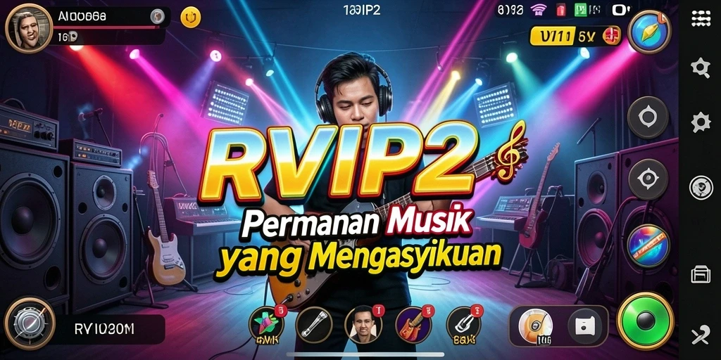 Tampilan gameplay yang seru dan interaktif di RVIP2.