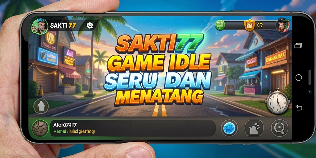Tampilan gameplay SAKTI77 yang menarik dan penuh warna.