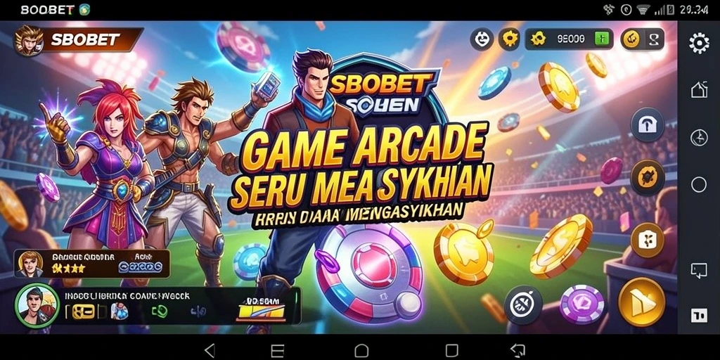 Tampilan seru gameplay SBOBET yang menantang.