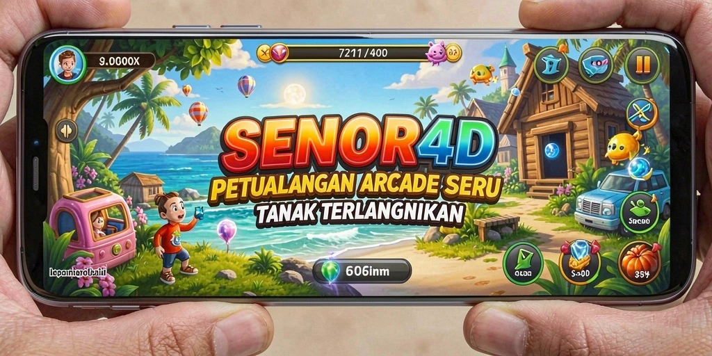 Tampilan aksi seru di gameplay SENIOR4D.