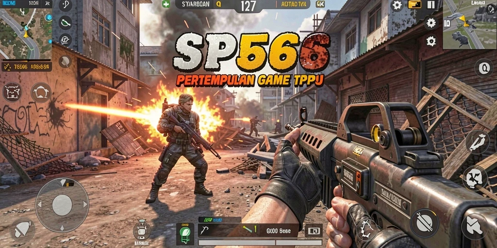 Gameplay seru SP666 dengan aksi pertempuran yang mendebarkan.