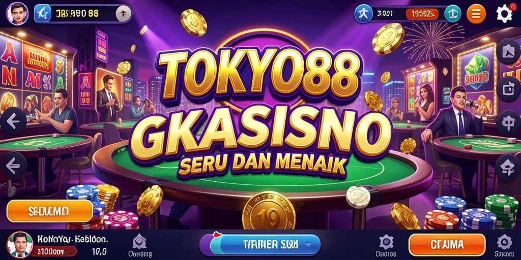 Tampilan gameplay menawan di TOKYO88 dengan fitur Kasino yang mengasyikkan.