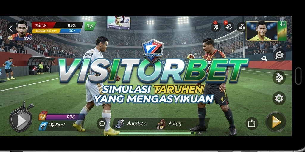 Tampilan gameplay VISITORBET yang membawa sensasi taruhan nyata.