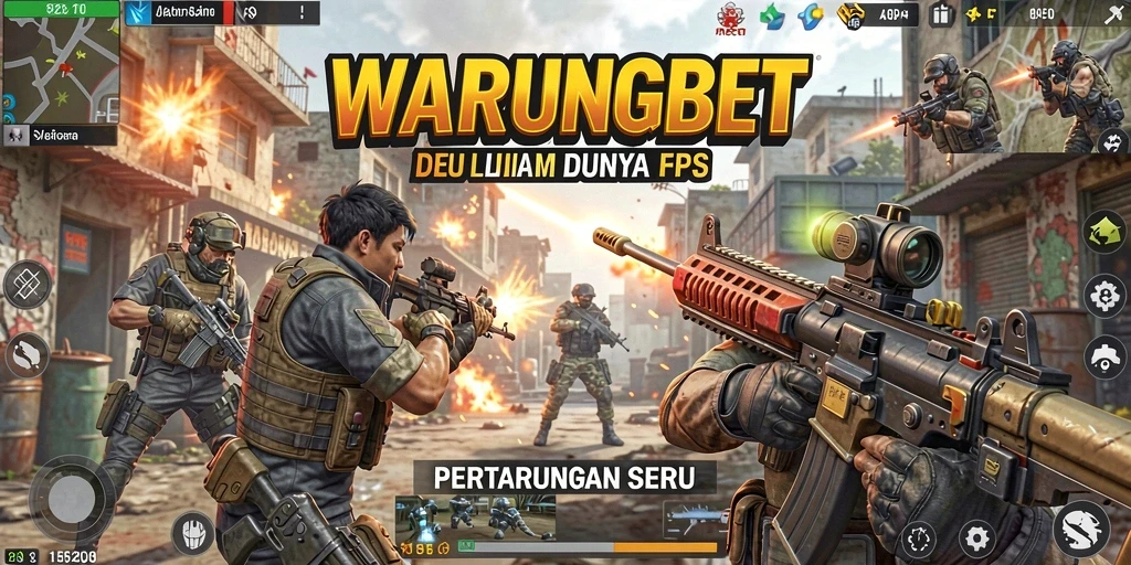 Screenshot gameplay menunjukkan aksi seru di <strong>WARUNGBET</strong>.