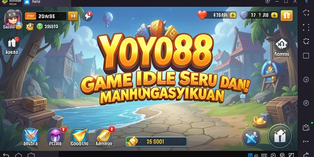 Tampilan gameplay YOYO88 yang mengasyikkan dan penuh warna.