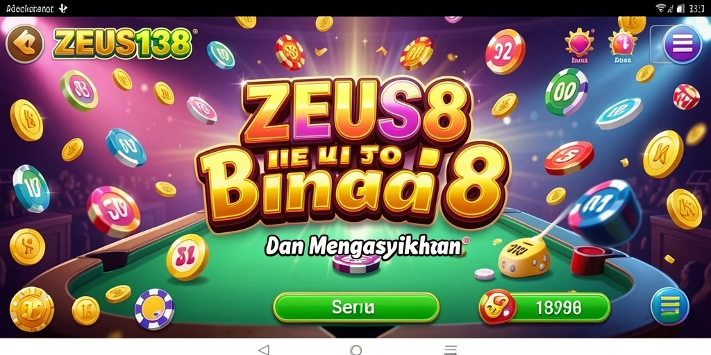 Tampilan menarik dari gameplay Bingo di ZEUS138.
